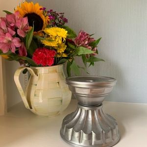 Pottery Barn Pillar Candle Holder